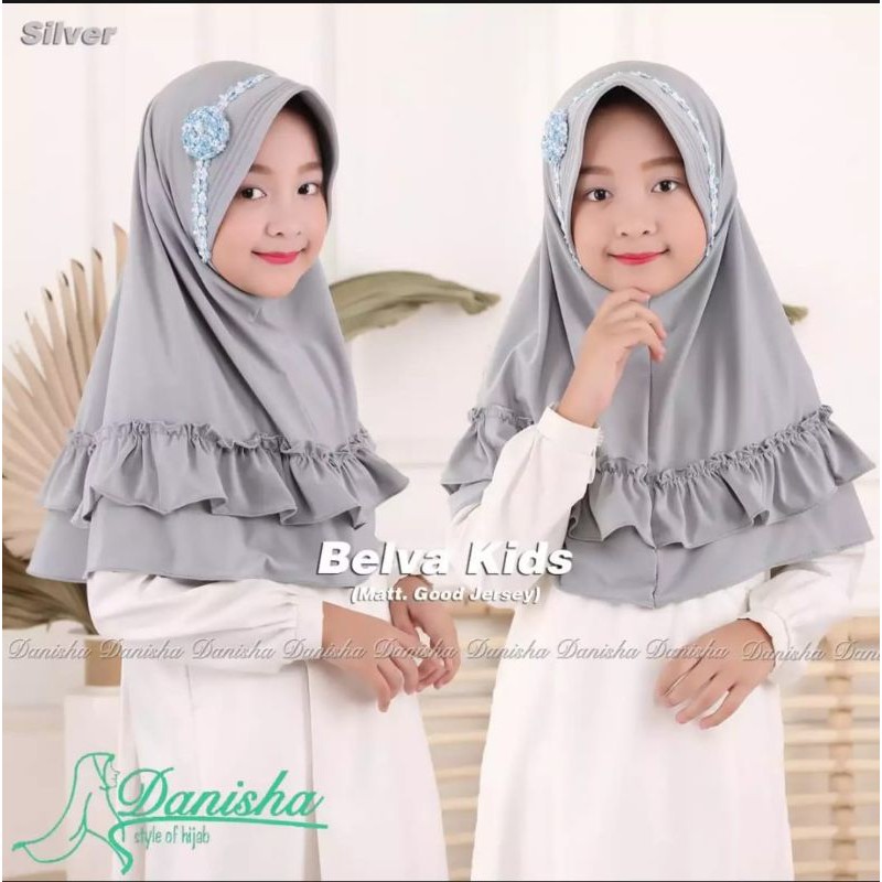 Kerudung anak BELVA usia 3-6 th all size