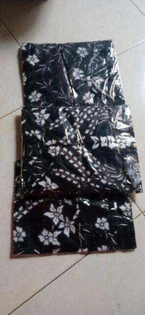 Batik Couple Keluarga Sania Ruffle Ori Ndoro Jowi Manuk Tarung Putih