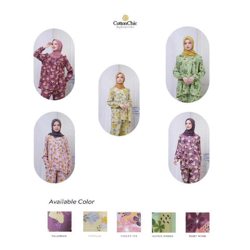 COTTONCHIC - BLOSSOM PAJAMAS / PAJAMAS KIDS / PAJAMAS COUPLE