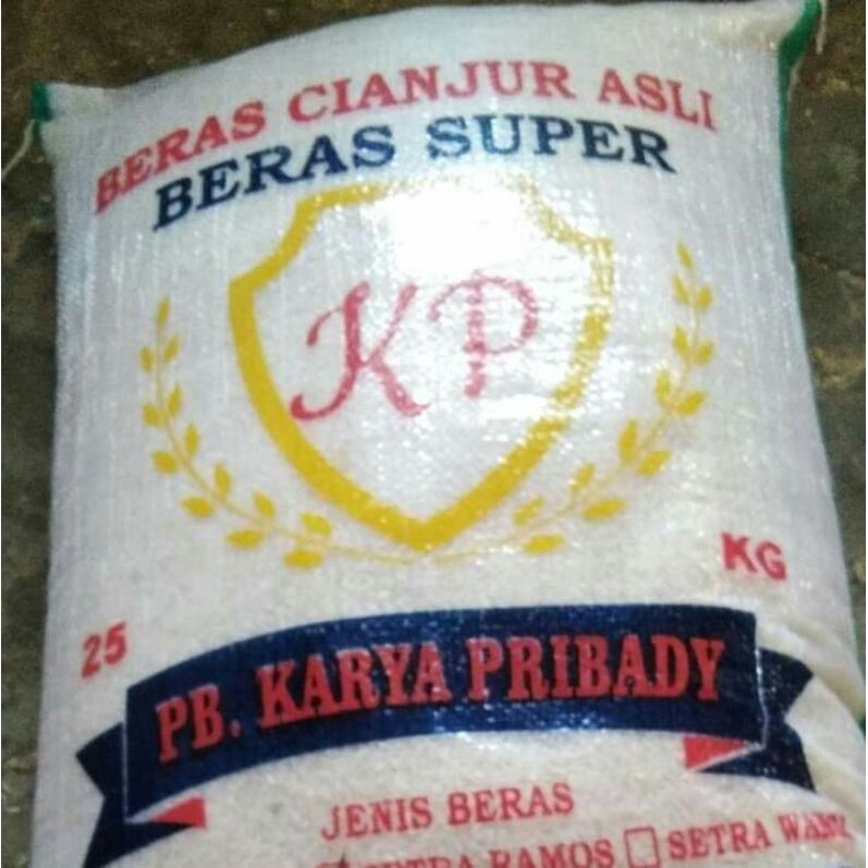 

Beras asli cianjur merk KP