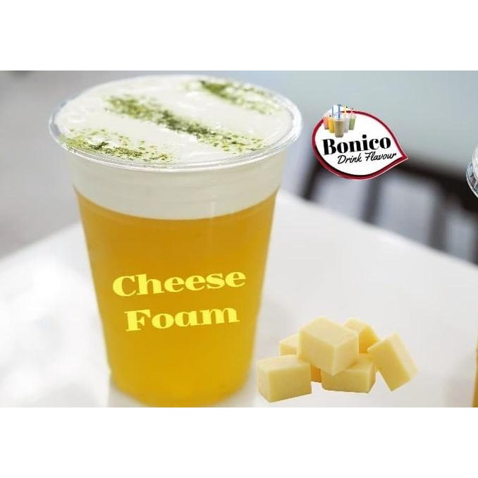 

[ COD ] Bonico CHEESE FOAM POWDER Toping Tea 1kg Nagai tea whip cream toping SPECIAL Kode 1066