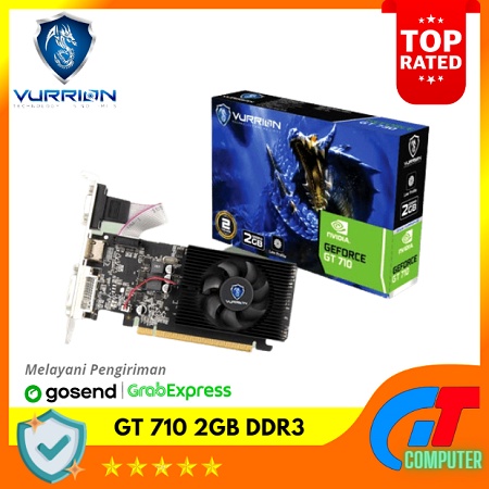 VGA NVIDIA GT 710 2GB DDR3 - VGA VURRION GT 710 DDR3 2GB 64BIT