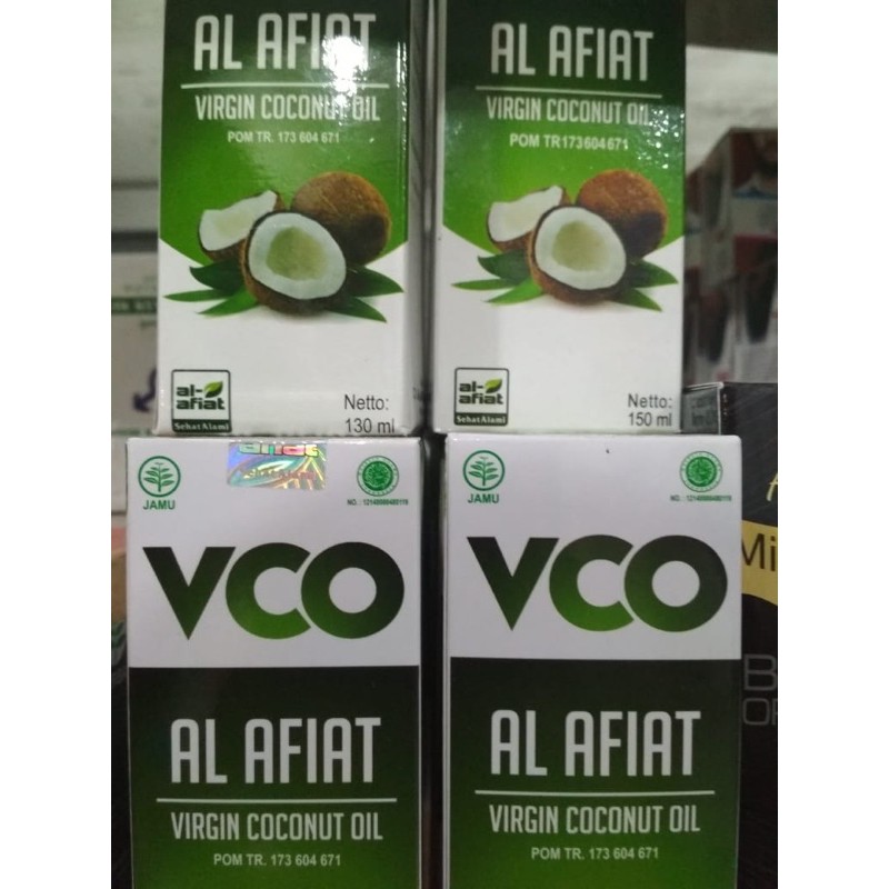 

VCO virgin coconut oil minyak kelapa AL afiat 50ml