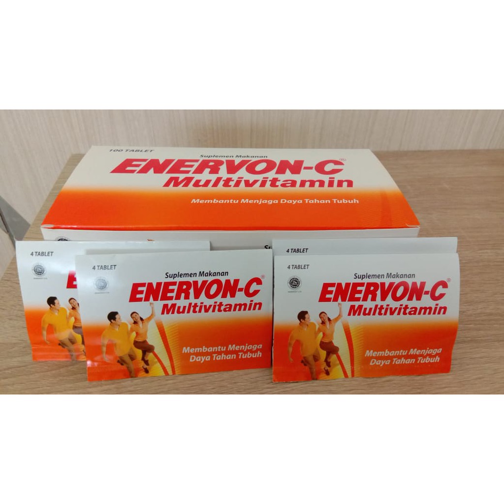 Enervon-C Strip isi 4 tablet