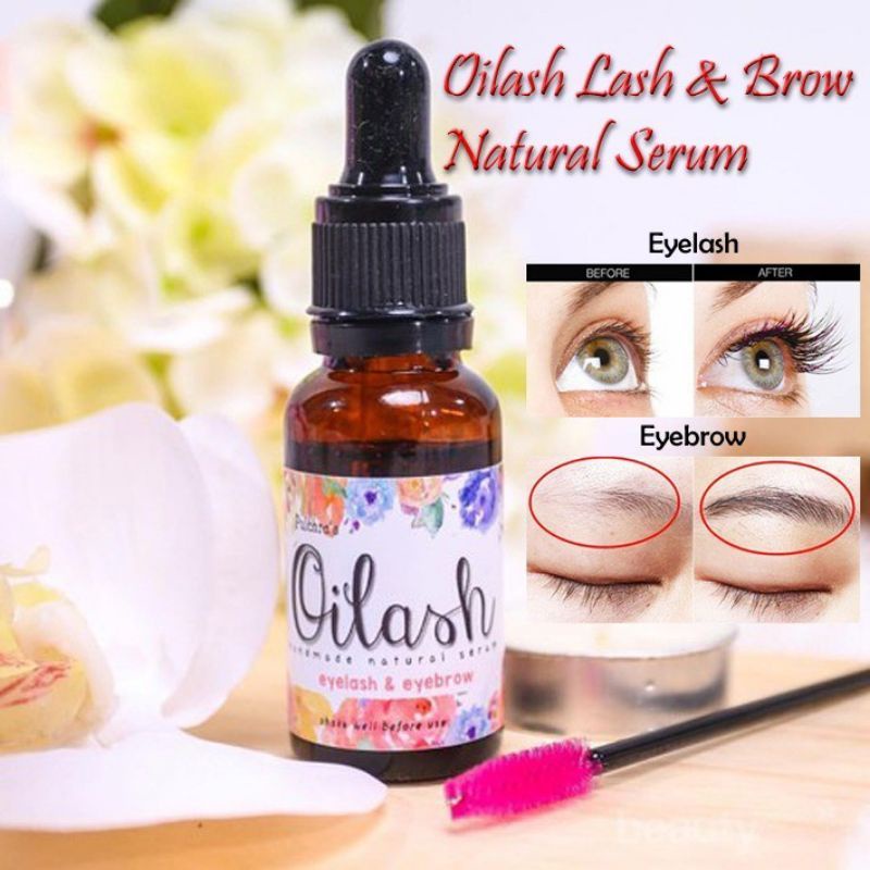 OIL LASH SERUM ALIS DAN BULU MATA / OILASH SERUM PENUMBUH PENGHITAM PELEBAT ALIS DAN BULU MATA