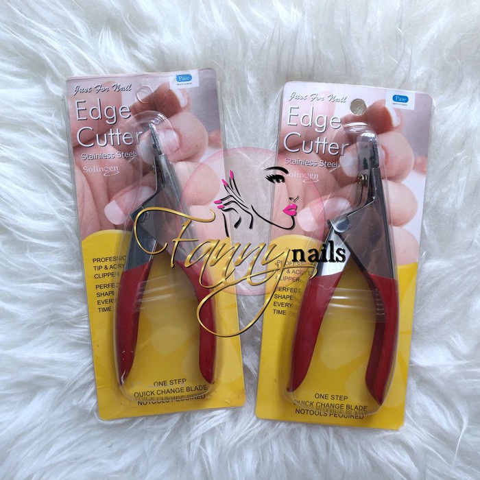 Gunting kuku palsu Solingen edge cutter Gunting kuku palsu extension NIPPER EDGE FAKE NAILS