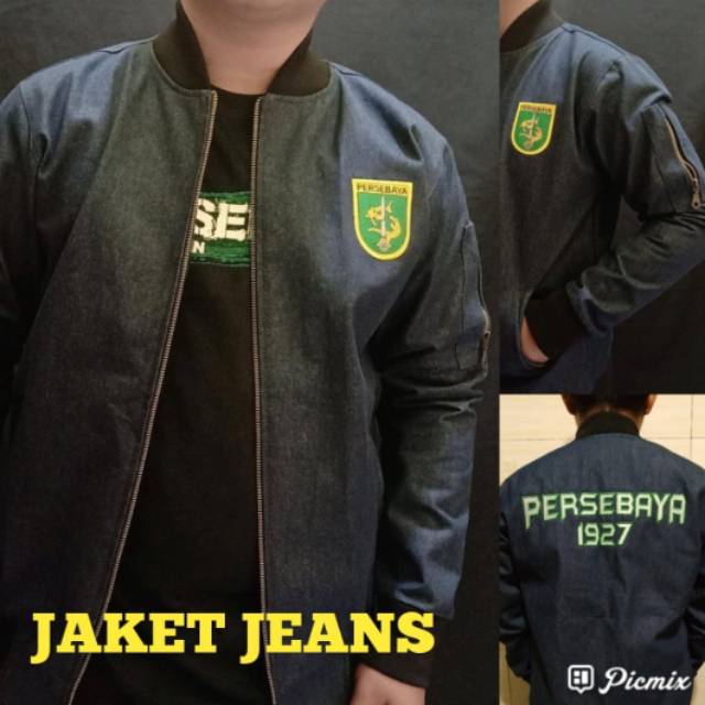 Jaket jeans bonek