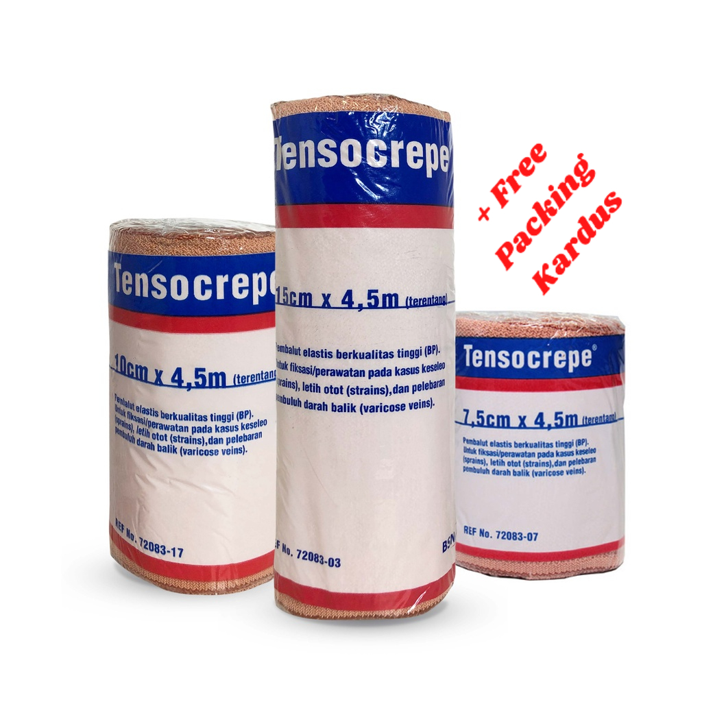 Tensocrepe 3 inch 4 inch 6 inch BSN Elastic Bandage Tensocrepe Perban Elastis 3 inch 4 inch 6 inch Pembelut Elastis BSN