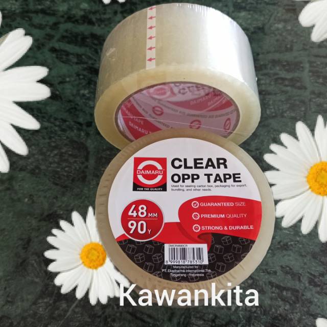 

Lakban Daimaru solasi Daimaru clear opp tape