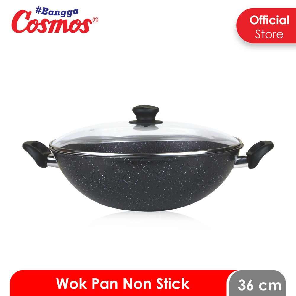 Cosmos Ceraflon Wok Marble 36 cm CW 36 MBC F