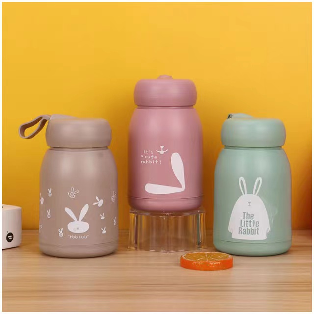 SB168 Botol Minum Kaca Cangkir Korea Mini 350ML BPA FREE