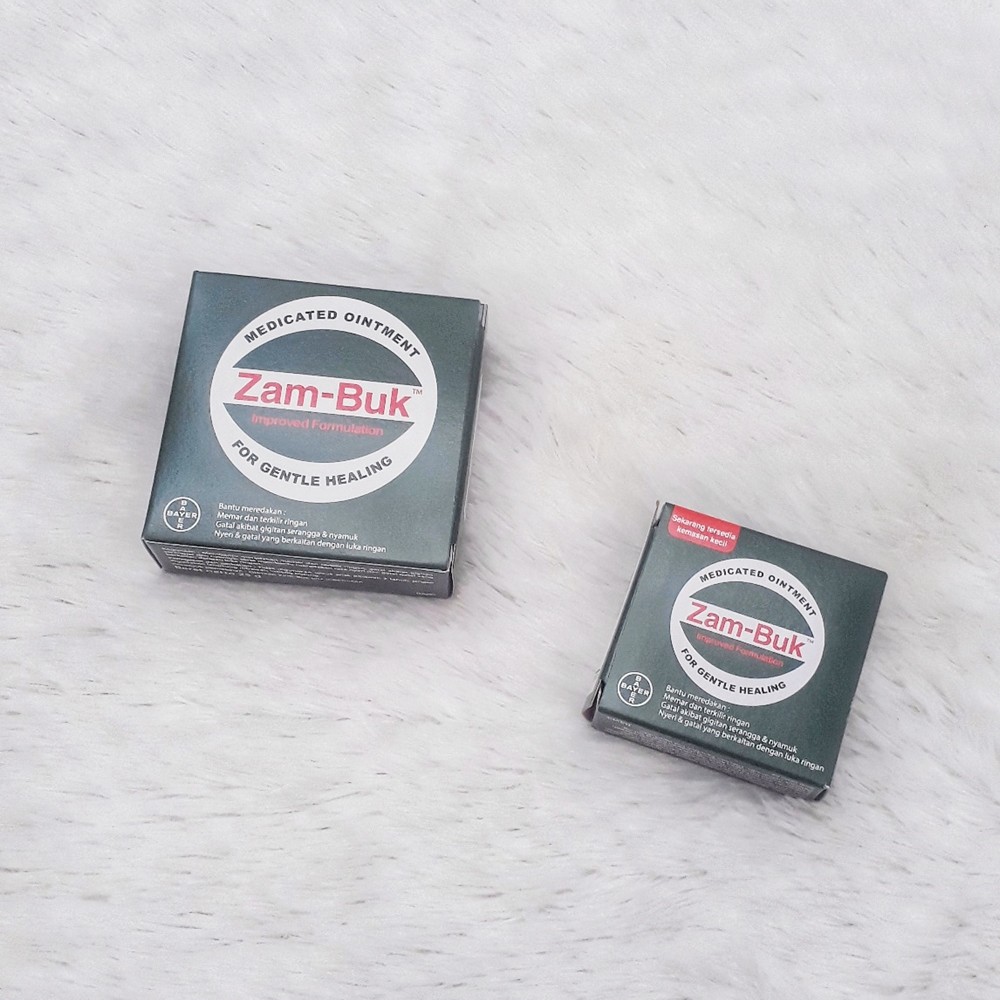 Zambuk 8gr & 25gr - Salep Pereda Memar & Gigitan Nyamuk Original dari Bayer Official