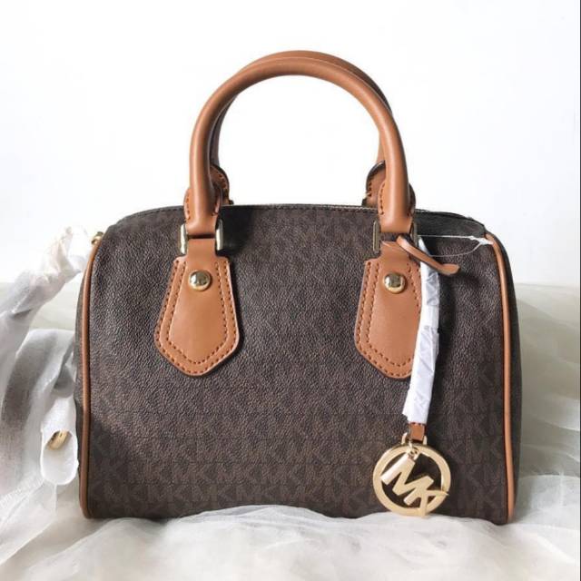 michael kors aria satchel