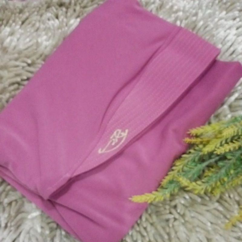 069 JUMBO SYAR'I ORI AREY HIJAB | JILBAB INSTAN KERUDUNG ORIGINAL-pink