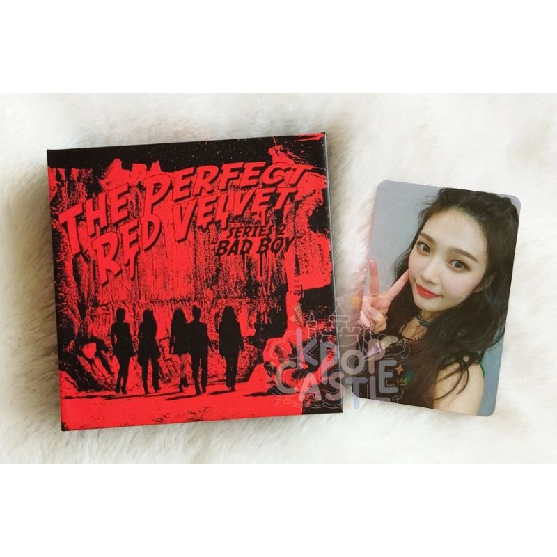 [READY FULLSET UNSEALED] Red Velvet The Perfect Red Velvet (TPRV) Bad Boy Kihno Joy photocard