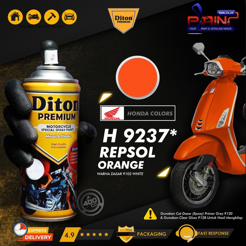 Diton PREMIUM 9237* Repsol Orange Cat Semprot