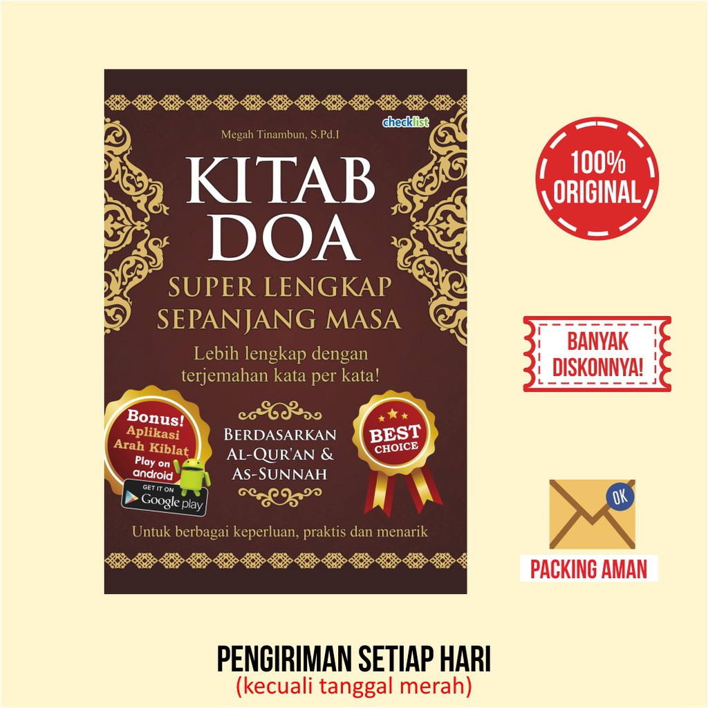 Jual Buku Islam Kitab Doa Super Lengkap Sepanjang Masa | Shopee Indonesia