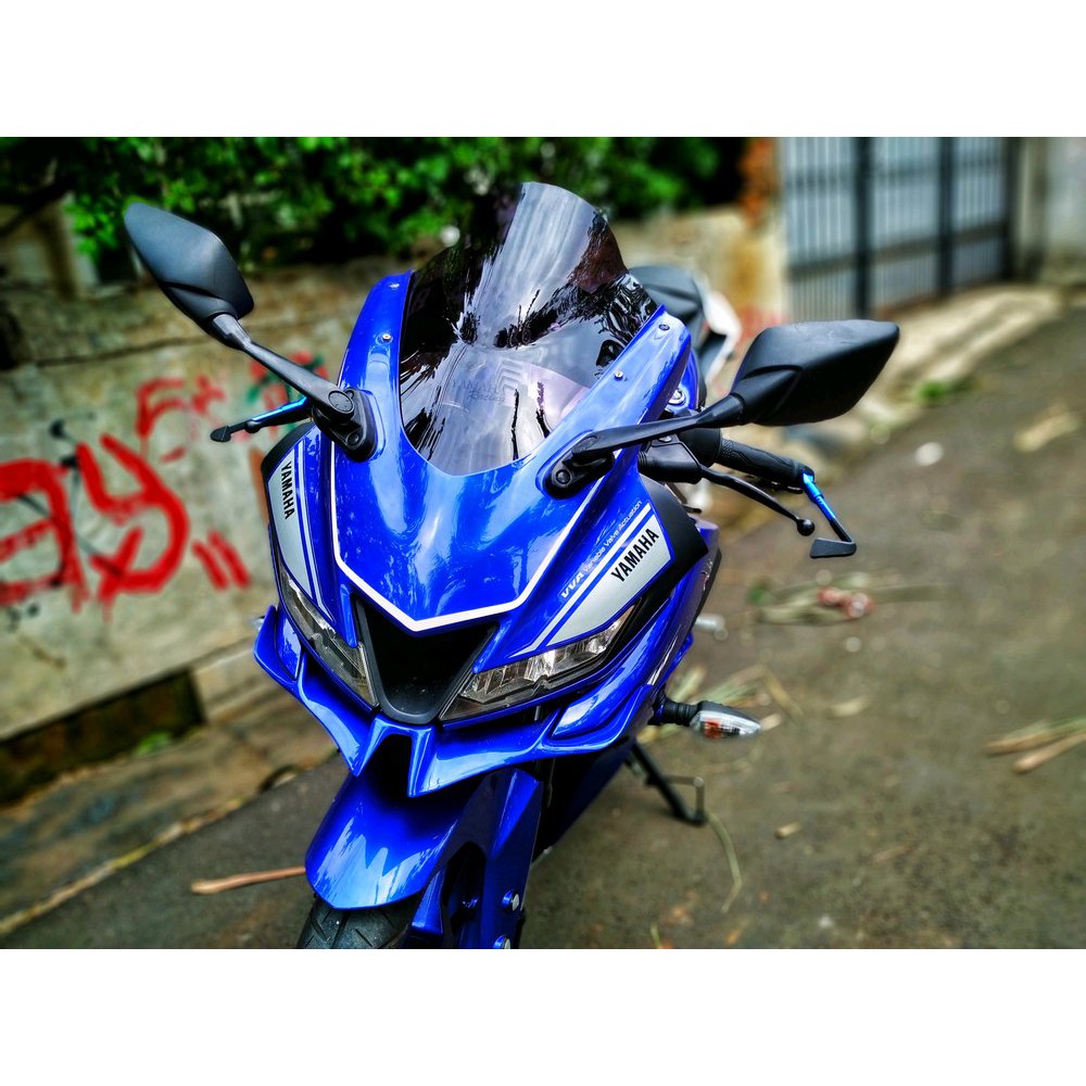 visor R15 vva new vva visor yamaha r15v3 windshield r15 v3 windshield r15v3 winglet r15 v3 kedok r15