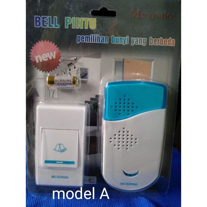 Bel Pintu Rumah Listrik Tanpa Kabel Wireless Bel Pintu Rumah Colok Listrik Door Bell Bel Rumah