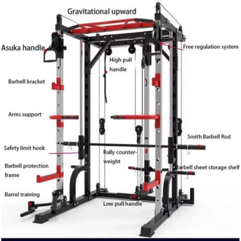 SMITH FUNCTIONAL TRAINER BM_2080 /ALAT FITNESS