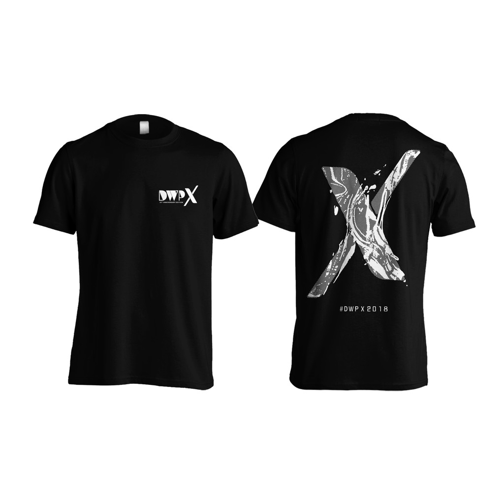 KAOS BAJU BAND  DWP X 2018 C06 HITAM NAVY MERAH XS - 6XL