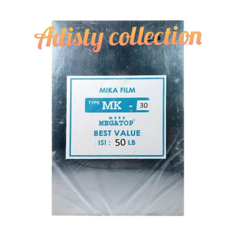 

Mika Bening A4 0.3mm Buat Face Sheild /pack isi 50 Lembar