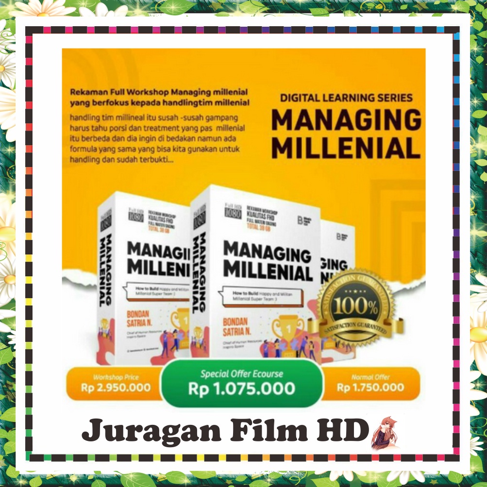 Ecourse - Managing Millenial - Bisnis Hack