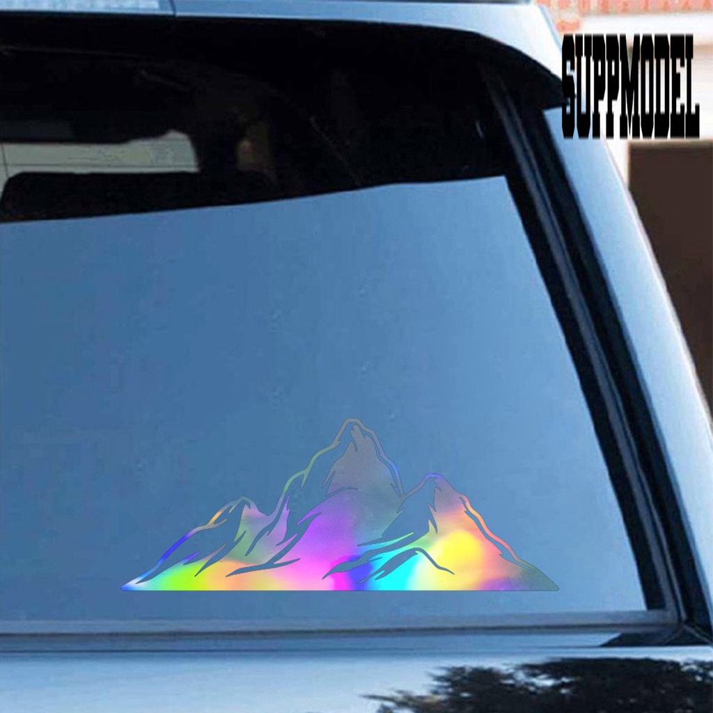 &lt; Car Adornment &gt; Stiker Motif Gunung Tahan Lama Untuk Dekorasi Mobil Van