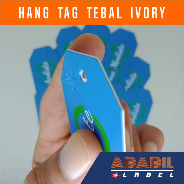 

HANG TAG BAJU / HANG TAG TEBAL IVORY 580-600gsm