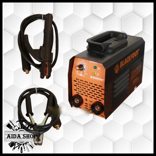 Mesin Las Listrik BLACKFOOT 120 350-450 Watt SET Blackfoot Trafo Mesin Las Listrik 450 Watt Inverter