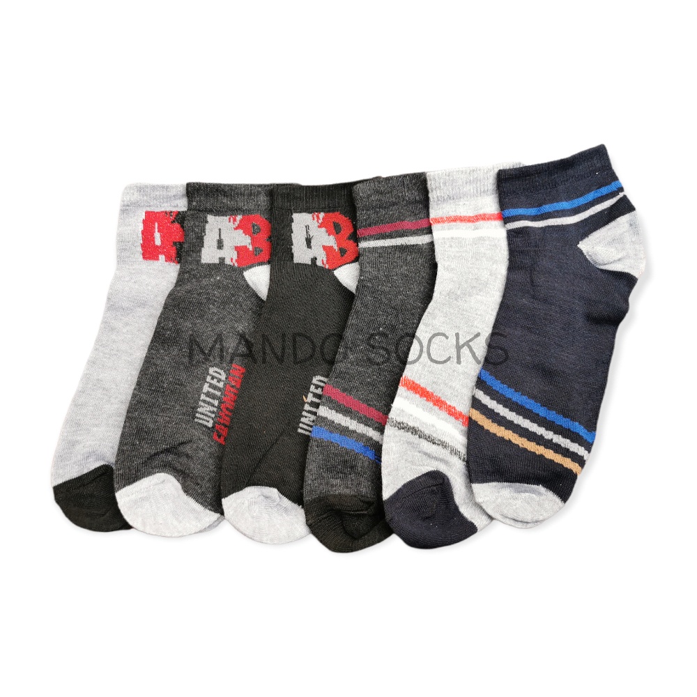 ( paket 3 pasang ) kaos kaki pendek kaos kaki pria kaos kaki olahraga / Mk Sport Import Murah,