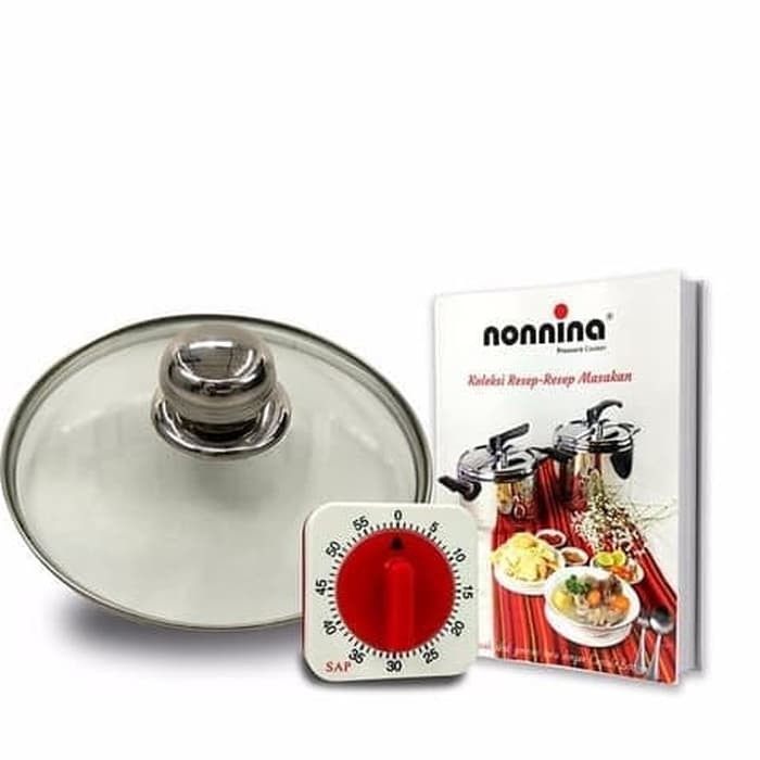 PANCI PRESTO TANPA KARET 10 L NONNINA 10 LITER PRESSURE COOKER