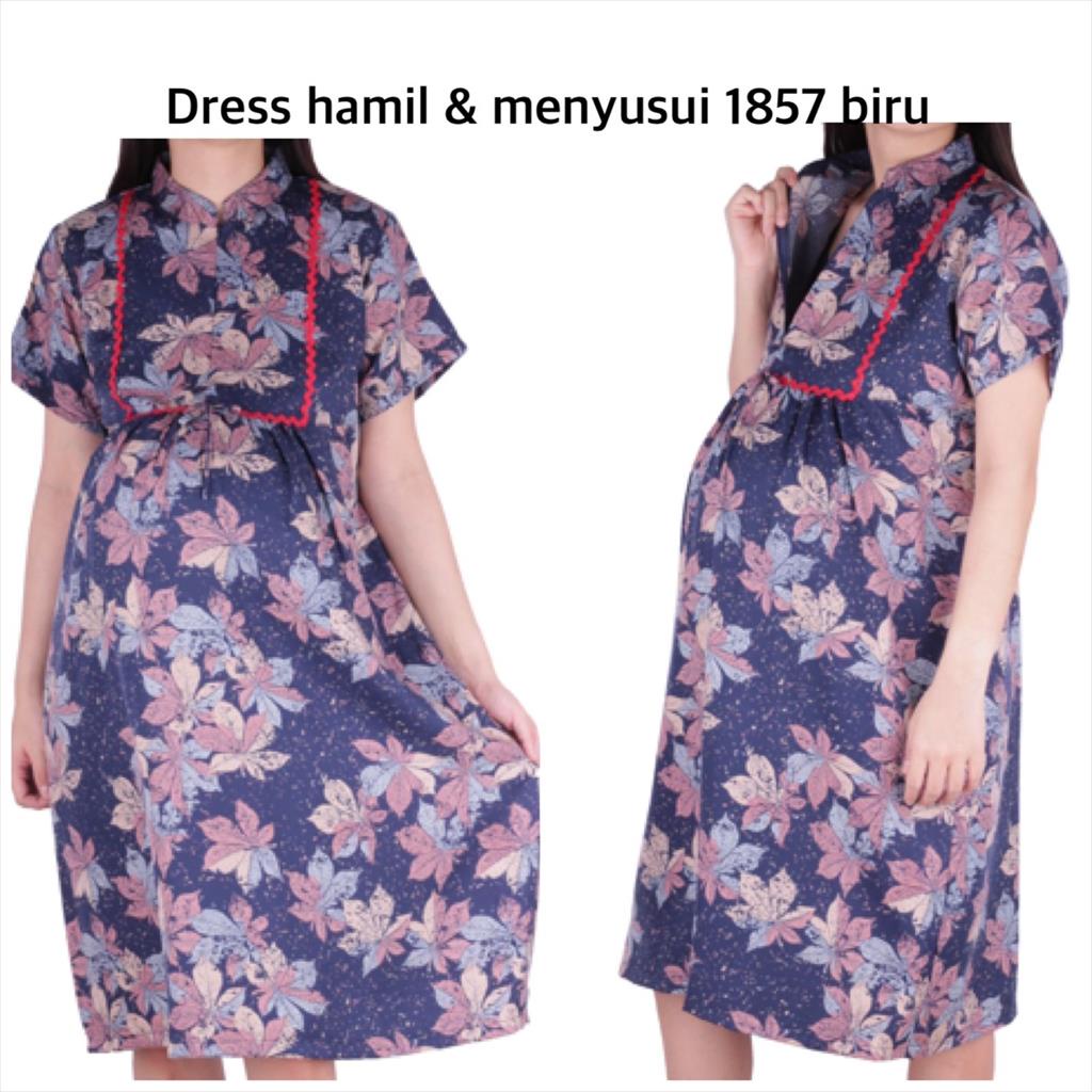 DRESS HAMIL DAN MENYUSUI KATUN 1857 (pilih salah satu warna)