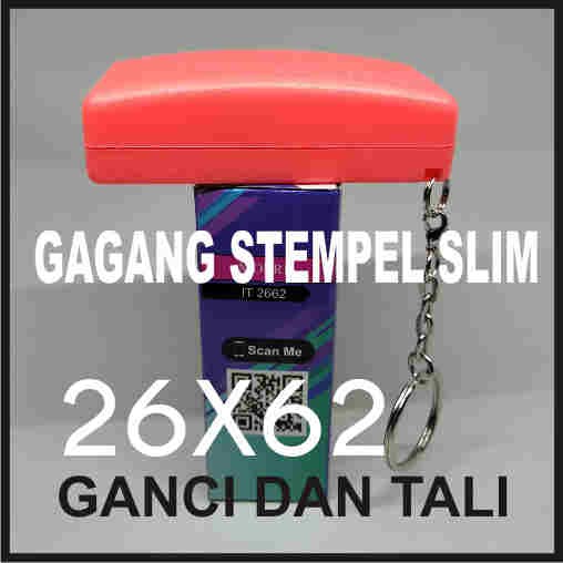 

Gagang Stempel Flash Slim/Tipis uk.26x62