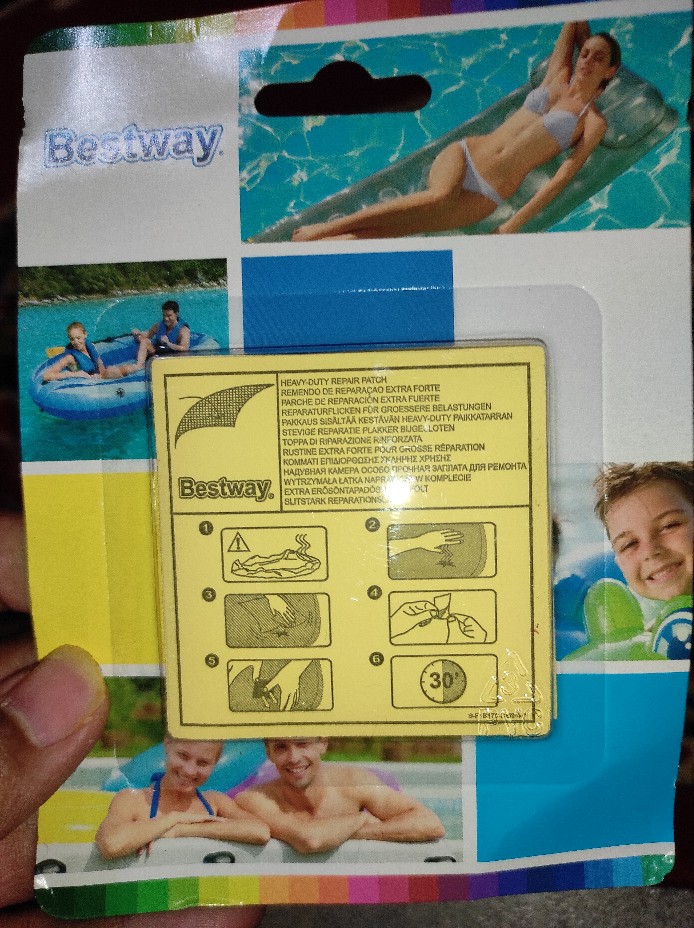Repair Kit Bestway Lem Tambal ~ Kasur Angin - Bantal Tiup` Kolam Renang` Sofa Angin