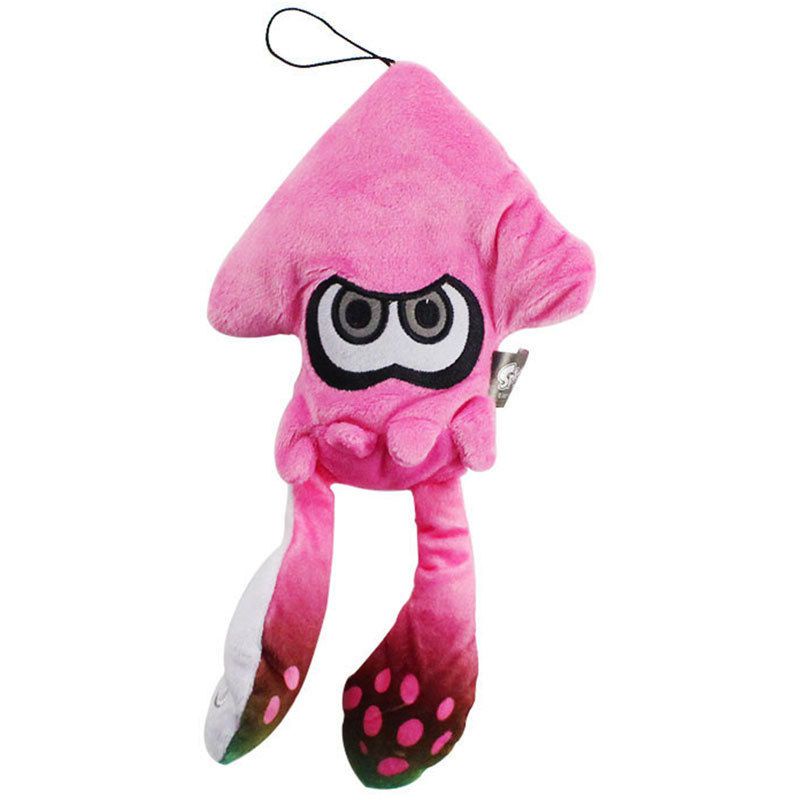 25cm/9.8in Splatoon Inkling Squid Plush Toy Soft Stuffed Animals Doll Pendant