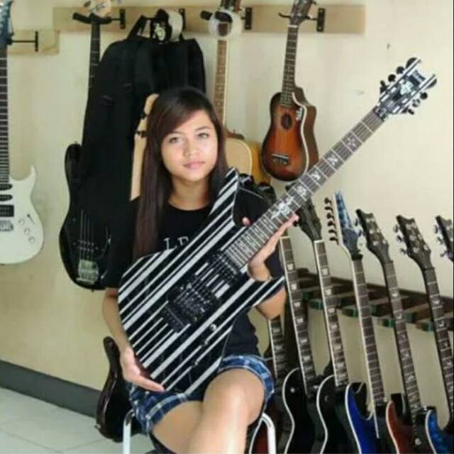 GITAR SCHECTER SHYNESTER GATES ( ELEKTRIK )