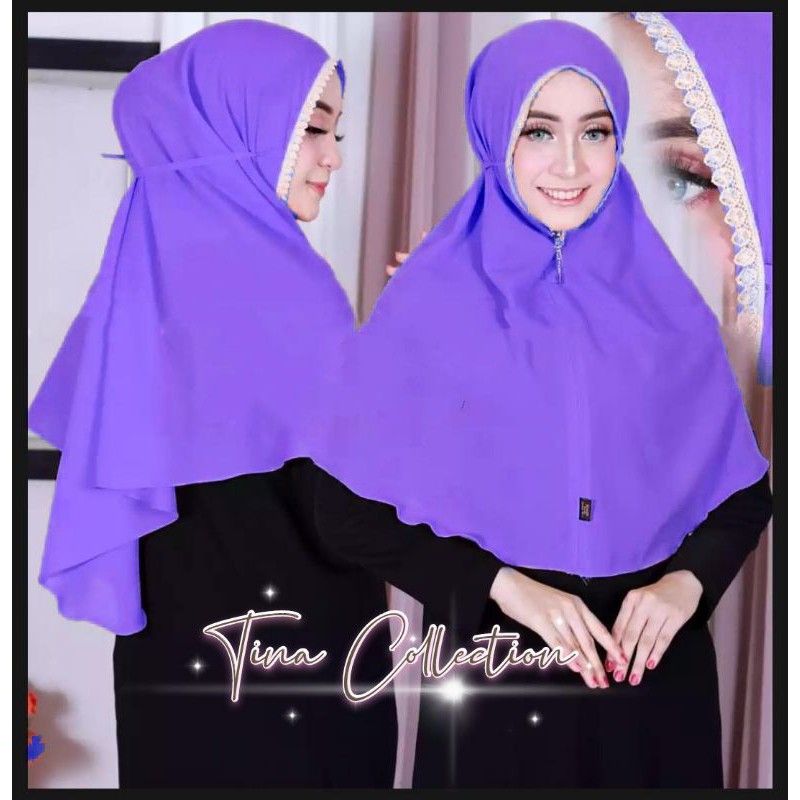BERGO MARYAM RENDA / KERUDUNG MARYAM RENDA / HIJAB SIRIA TALI RENDA