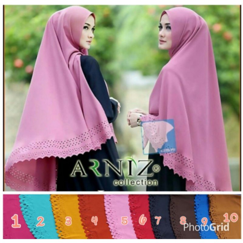 Jilbab Sari Lazya Arniz Hijab Muslimah