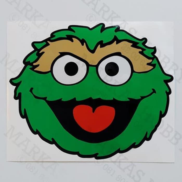 

Stiker / Sticker Sesame Street Oscar The Grouch Character