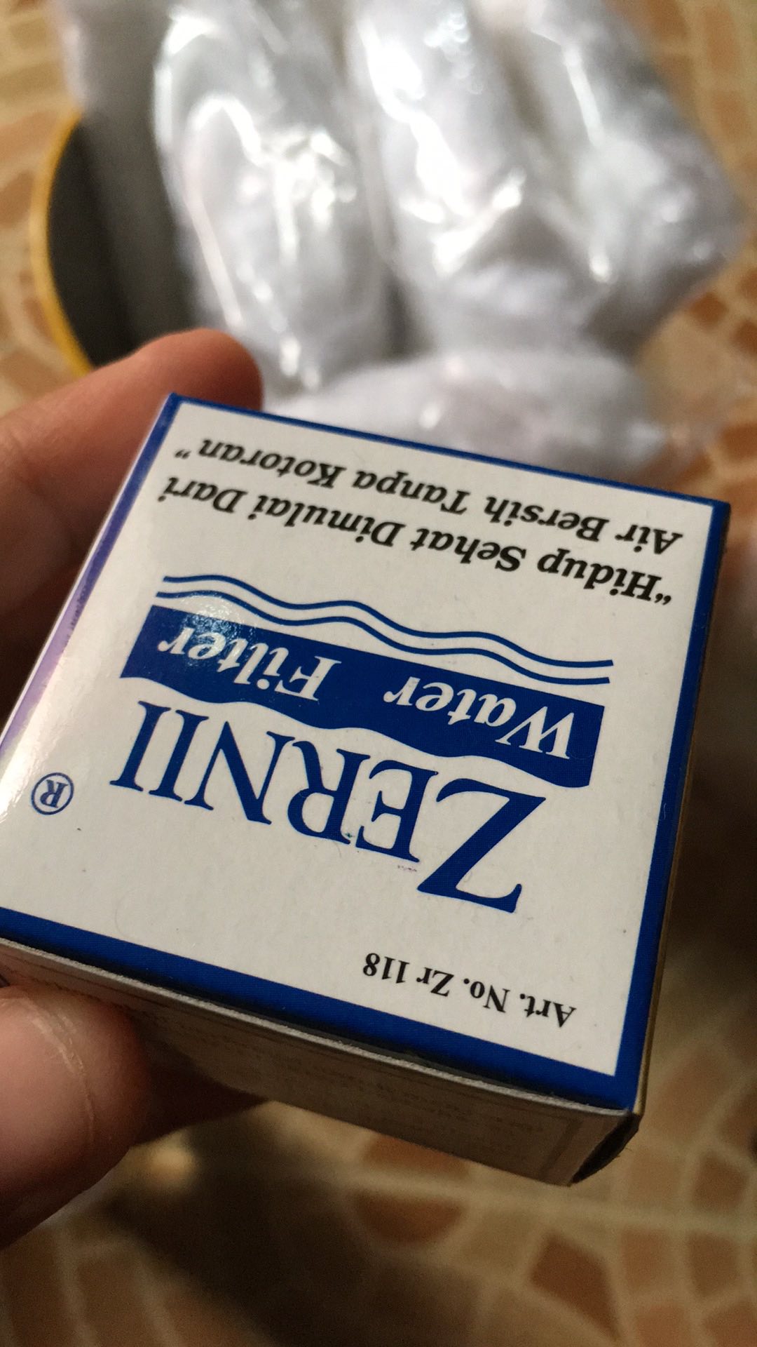 Zernii Karbon Aktif Water Filter Penyaring Air Carbon Asli Berkualitas
