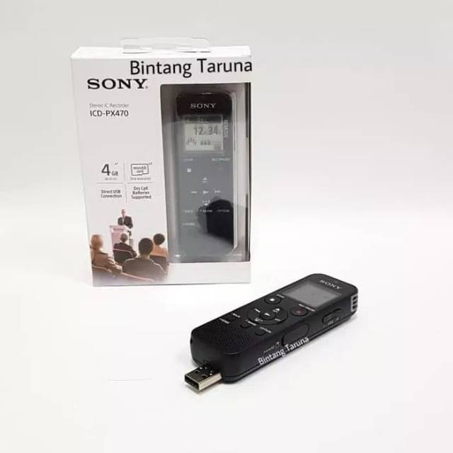 Voice Recorder Sony ICD-PX470 Perekam Suara Sony ICD-PX470