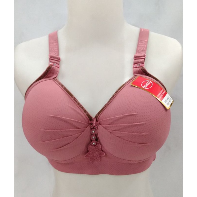 Bra Bh Busa Tanpa Kawat Ukuran Besar 38 40 42 44 46 48 Mislily 211/114 - 17239 - 116 - 112