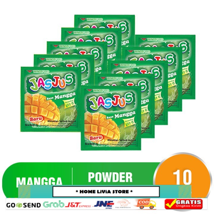 

JASJUS Powder Drink Mangga 10 x 70 gr
