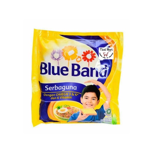 200gr | BLUEBAND MARGARIN SERBAGUNA | margarin blue band margarine cake bakery cookies snack masakan sedap