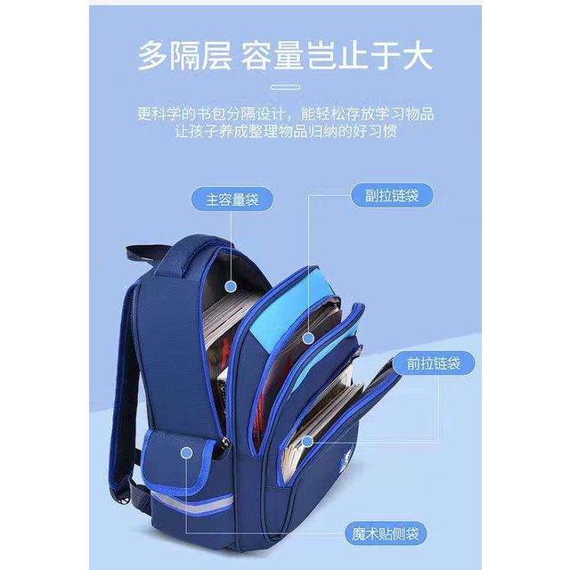 PROMO Tas Ransel Sekolah Anak SD / REMAJA Laki-Laki Dan Perempuan PANDA WING 16inch IMPORT