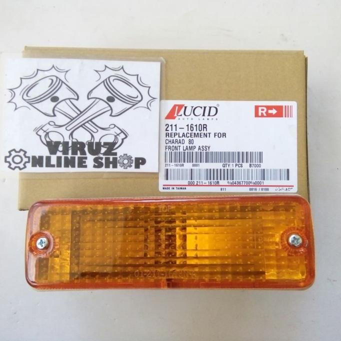 LAMPU SEIN SEN RITING BEMPER DEPAN DAIHATSU CHARADE G10 1980 KANAN |ORIGINAL PART