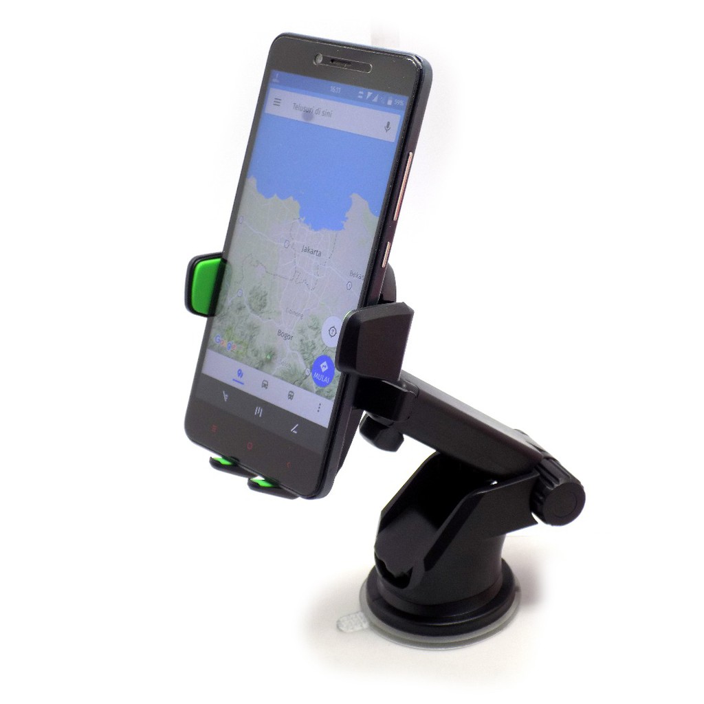 Multi Long Neck One Touch Car &amp; Desk Mount / Mobile Car Holder