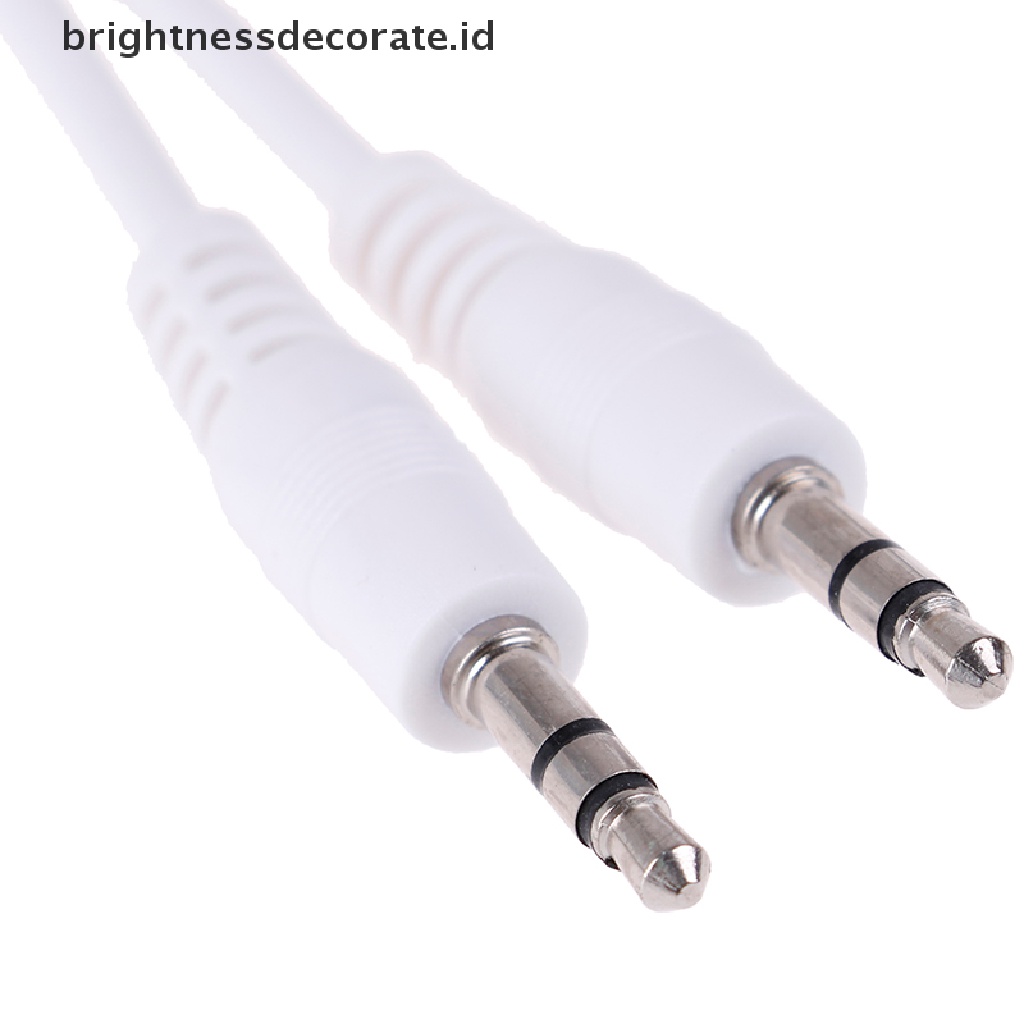 [birth] 1Pc 3.5mm Jack male to male car aux auxiliary cord stereo audio cable 1m [ID]
