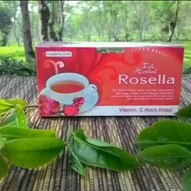 

Herbal teh rosella kaya akan vitamin c banyak manfaatnya alami tanpa efek samping